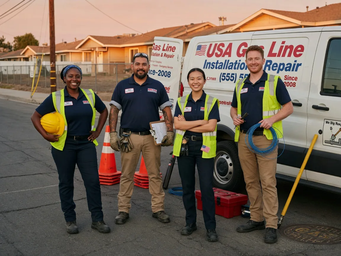 Gas Line Installation company in Broadbent, OR